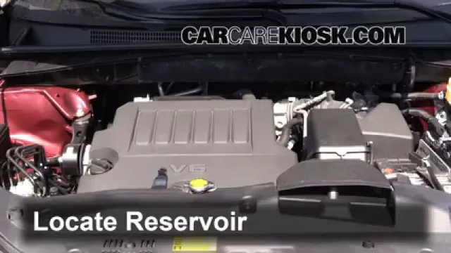 2014 Toyota Highlander LE 3.5L V6 Líquido limpiaparabrisas Agregar líquido